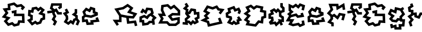 Gofue font