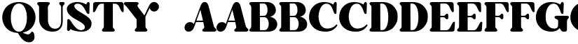 QUSTY font download