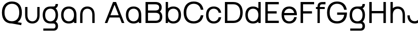 Qugan font