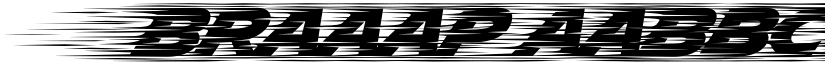 Braaap font