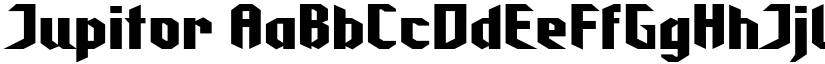Jupitor font download