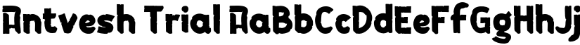Antvesh Trial font download
