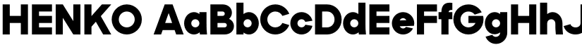 HENKO font download