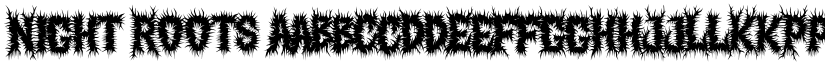 Night Roots font download