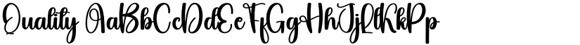 Quality font