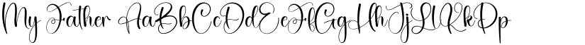 My Father font download