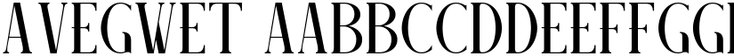 Avegwet font