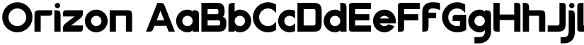 Orizon font download