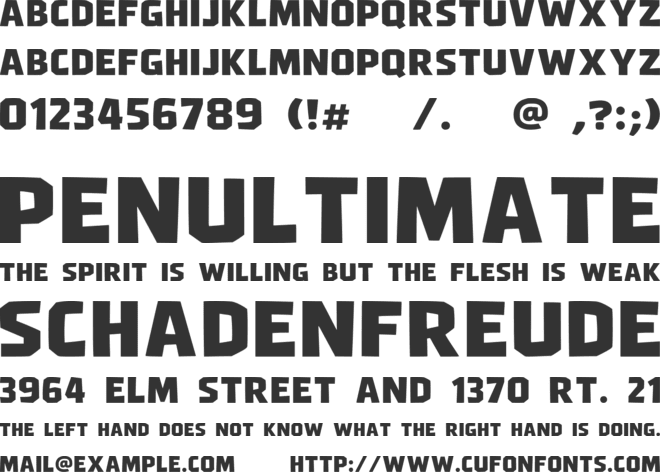 BLOKKR font preview