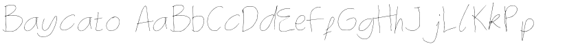 Baycato font download