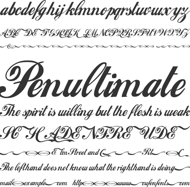 Loki Cola font preview