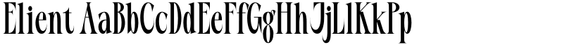 Elient font download