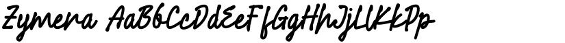 Zymera font download