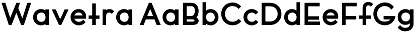 Wavetra font download