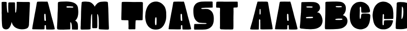 Warm Toast font download