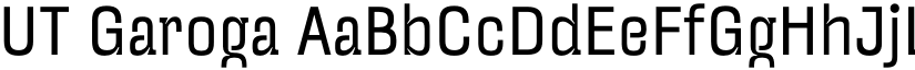 UT Garoga font