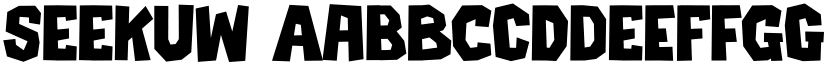 SEEKUW font download