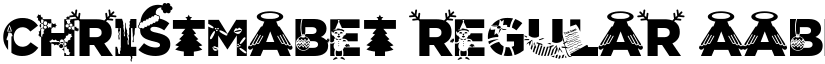 Christmabet Regular font
