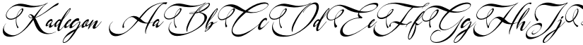 Kadegon font