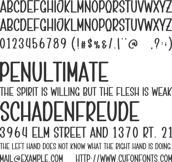 Birthday Background font preview