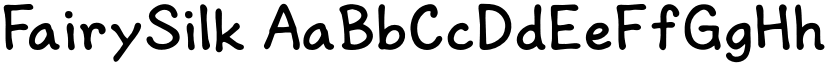 FairySilk font