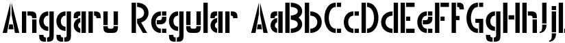 Anggaru font download
