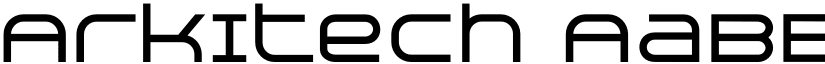 Arkitech font download