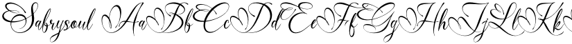 Sabrysoul font download