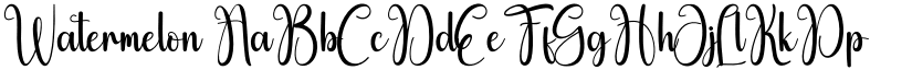 Watermelon font download
