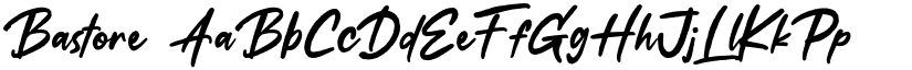 Bastore font download