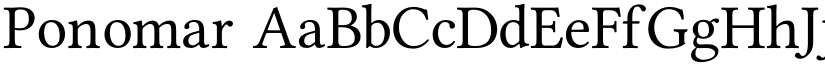 Ponomar font download