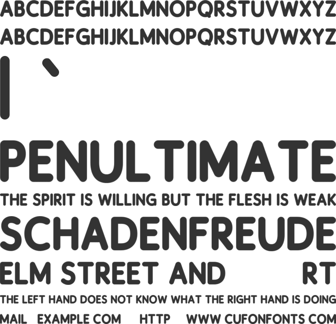 Loppins font preview