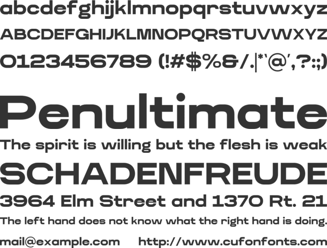 Koltav font preview