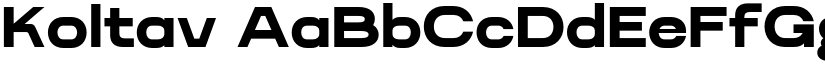 Koltav font download