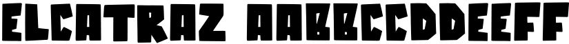 Elcatraz font download