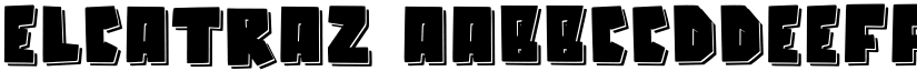 Elcatraz font