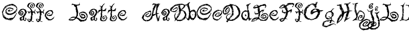 Caffe Latte font download