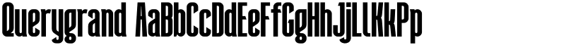 Querygrand font download