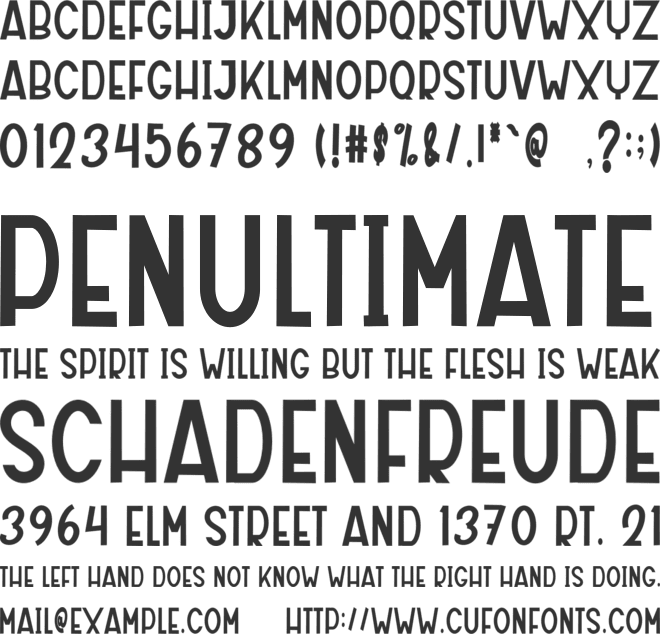Autumn Farmhouse font preview