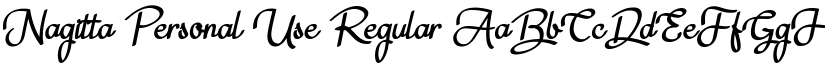 Nagitta Personal Use font download