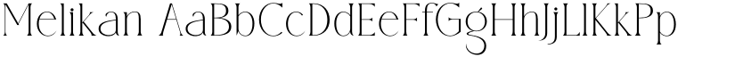 Melikan font download