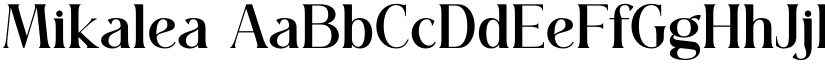Mikalea font download