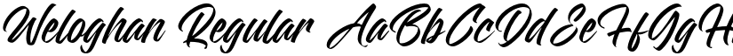 Weloghan font download