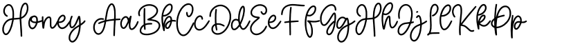 Honey font download