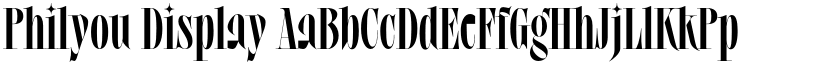 Philyou Display font download