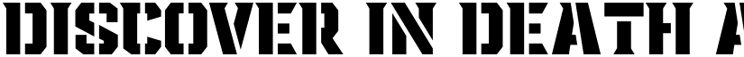 Discover In Death font download