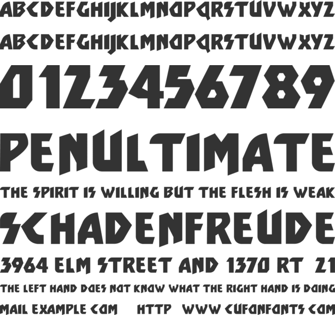 Monarchs 1935 font preview