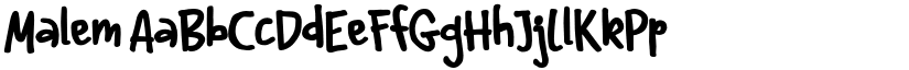 Malem font