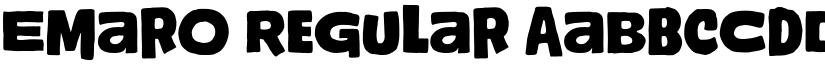 Emaro font download