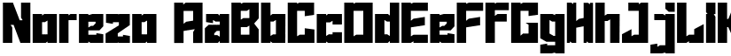 Norezo font download